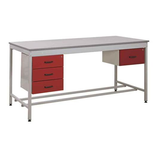 Picture of Taurus Utility Workbench with Triple Drawer & Single Drawer - From Stock
